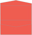 Coral Pocket Invitation Style A4 (4 x 9) 10/Pk