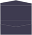 Navy Pocket Invitation Style A4 (4 x 9) 10/Pk