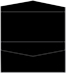 Black Pocket Invitation Style A4 (4 x 9) 10/Pk