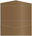 Bronze Pocket Invitation Style A4 (4 x 9) 10/Pk