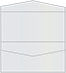 Silver Pocket Invitation Style A4 (4 x 9) 10/Pk