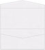Linen Solar White Pocket Invitation Style A4 (4 x 9) 10/Pk