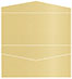 Gold Pearl Pocket Invitation Style A4 (4 x 9) 10/Pk