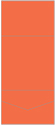 Electric Orange Pocket Invitation Style A7 (7 1/4 x 7 1/4) 10/Pk