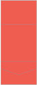 Coral Pocket Invitation Style A7 (7 1/4 x 7 1/4) 10/Pk