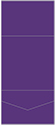 Amethyst Pocket Invitation Style A7 (7 1/4 x 7 1/4) 10/Pk