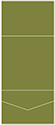 Olive Pocket Invitation Style A7 (7 1/4 x 7 1/4) 10/Pk