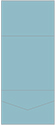 Textured Aquamarine Pocket Invitation Style A7 (7 1/4 x 7 1/4) 10/Pk