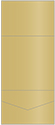 Gold Leaf Pocket Invitation Style A7 (7 1/4 x 7 1/4) 10/Pk