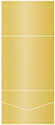 Gold Pocket Invitation Style A7 (7 1/4 x 7 1/4) 10/Pk