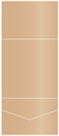 Cappuccino Pocket Invitation Style A7 (7 1/4 x 7 1/4) 10/Pk
