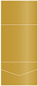 Antique Gold Pocket Invitation Style A7 (7 1/4 x 7 1/4) 10/Pk