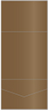 Bronze Pocket Invitation Style A7 (7 1/4 x 7 1/4) 10/Pk