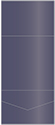 Iris Blue Pocket Invitation Style A7 (7 1/4 x 7 1/4) 10/Pk