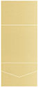 Gold Pearl Pocket Invitation Style A7 (7 1/4 x 7 1/4) 10/Pk