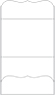 Crest Solar White Pocket Invitation Style A9 (5 1/4 x 7 1/4) - 10/Pk