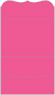 Raspberry Pocket Invitation Style A9 (5 1/4 x 7 1/4) - 10/Pk