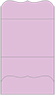 Purple Lace Pocket Invitation Style A9 (5 1/4 x 7 1/4) - 10/Pk