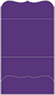 Amethyst Pocket Invitation Style A9 (5 1/4 x 7 1/4) - 10/Pk