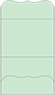 Green Tea Pocket Invitation Style A9 (5 1/4 x 7 1/4) - 10/Pk