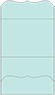 Daffy Blue Pocket Invitation Style A9 (5 1/4 x 7 1/4) - 10/Pk