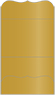 Antique Gold Pocket Invitation Style A9 (5 1/4 x 7 1/4) - 10/Pk