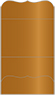 Cognac Pocket Invitation Style A9 (5 1/4 x 7 1/4) - 10/Pk