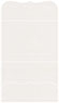 Linen Natural White Pocket Invitation Style A9 (5 1/4 x 7 1/4) - 10/Pk