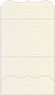 Natural White Pearl Pocket Invitation Style A9 (5 1/4 x 7 1/4) - 10/Pk