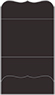 Linen Black Pocket Invitation Style A9 (5 1/4 x 7 1/4) - 10/Pk