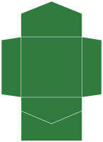 Verde Pocket Invitation Style B2 (6 1/4 x 6 1/4) - 10/Pk