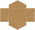Natural Kraft Pocket Invitation Style B3 (5 3/4 x 8 3/4) - 10/Pk