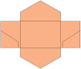 Ginger Pocket Invitation Style B3 (5 3/4 x 8 3/4) - 10/Pk