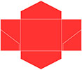 Rouge Pocket Invitation Style B3 (5 3/4 x 8 3/4) - 10/Pk