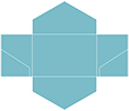 Textured Aquamarine Pocket Invitation Style B3 (5 3/4 x 8 3/4) - 10/Pk