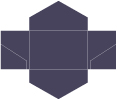 Navy Pocket Invitation Style B3 (5 3/4 x 8 3/4) - 10/Pk