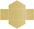 Gold Leaf Pocket Invitation Style B3 (5 3/4 x 8 3/4) - 10/Pk