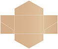 Cappuccino Pocket Invitation Style B3 (5 3/4 x 8 3/4) - 10/Pk