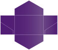 Purple Pocket Invitation Style B3 (5 3/4 x 8 3/4) - 10/Pk