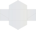 Silver Pocket Invitation Style B3 (5 3/4 x 8 3/4) - 10/Pk