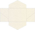 Natural White Pearl Pocket Invitation Style B3 (5 3/4 x 8 3/4) - 10/Pk