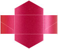 Pink Silk Pocket Invitation Style B3 (5 3/4 x 8 3/4) - 10/Pk