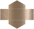 Pearl Silk Pocket Invitation Style B3 (5 3/4 x 8 3/4) - 10/Pk
