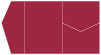 Pomegranate Pocket Invitation Style B5 (5 1/4 x 7 1/4) - 10/Pk