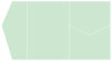 Green Tea Pocket Invitation Style B5 (5 1/4 x 7 1/4) - 10/Pk