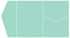 Tiffany Blue Pocket Invitation Style B5 (5 1/4 x 7 1/4) - 10/Pk