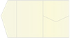 Opal Pocket Invitation Style B5 (5 1/4 x 7 1/4) - 10/Pk