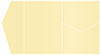 Caramel Pocket Invitation Style B5 (5 1/4 x 7 1/4) - 10/Pk