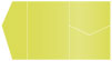 Lime Pocket Invitation Style B5 (5 1/4 x 7 1/4) - 10/Pk