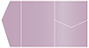 Violet Pocket Invitation Style B5 (5 1/4 x 7 1/4) - 10/Pk